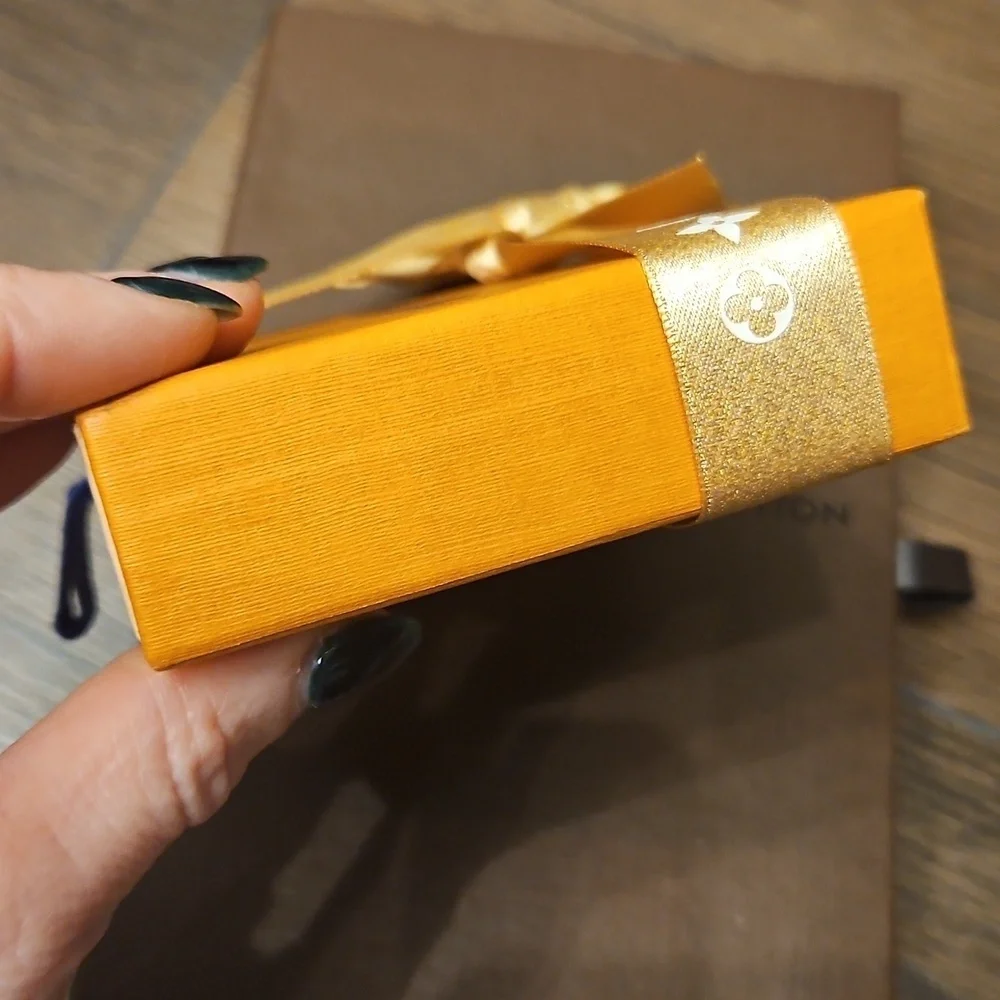 Louis Vuitton Vintage Brass Padlock Pair #228 w/ 2 Keys & Box